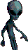 Dancing alien